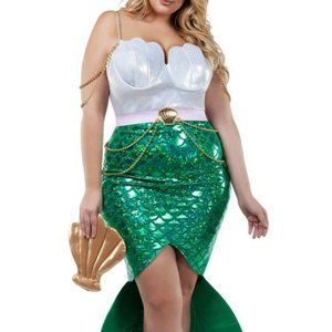 COPY - nwt STARLINE halloween siren mermaid costume